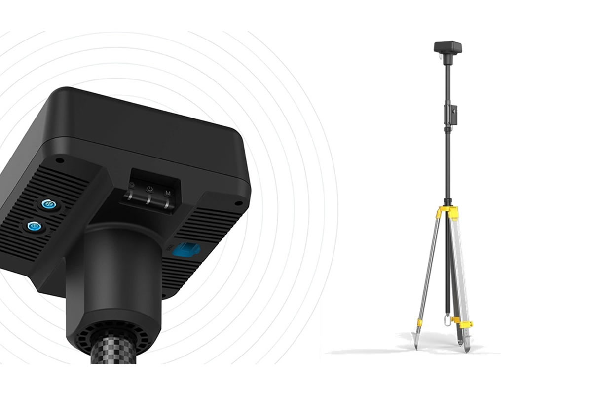 D-RTK 2 モバイルステーションは、主要なGNSS（全球測位衛星システム）に対応するDJI 高精度GNSS レシーバーのアップグレード版です。cmレベルの測位データを生成するリアルタイム微分補正を可能にし、相対精度が向上します。