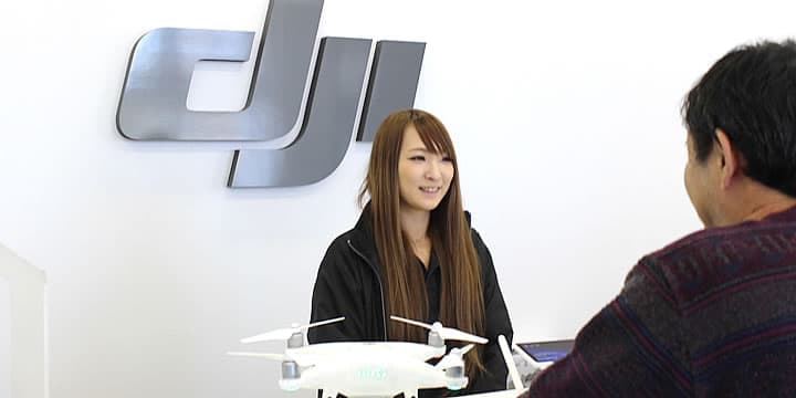 当ショップよりご購入いただいたDJI製品に関しては、修理などを受け付けております。